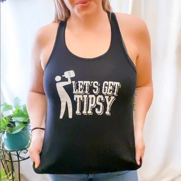 Lets get tipsy tank top - Picture 2 of 6